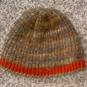 Brown/Orange colored beanie